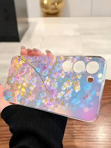 1个亮丽花卉软壳手机壳，兼容华为荣耀、红米、三星Galaxy A04e/12/A13/A14/A34/A50/A52/A53/A54/S21/S22/S23/S24/S25/S25 Ultra/S26/S26 Plus/S26 Ultra、6A/7A/8A、12T/13T - 無色 - 查看 3