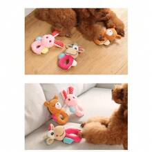 可爱的发声小玩具，造型美观耐用，耐啃咬，持久耐玩，是一款自娱自乐的小玩意儿。