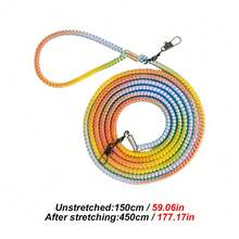 1pc Elastic Ultralight Bird Release Leash, Bird Diaper, Parrot Harness Leash, Parrot Walking Leash, Parrot Clothing, Suitable For Cockatiel, Timneh African Grey, Sun Conure And Other Parrots