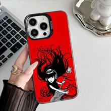 Funda de teléfono Comics Emily The Strange para Apple 11 12 13 14 15 16 17 Pro Max Plus, cubierta protectora con revestimiento - z7 - Ver 2