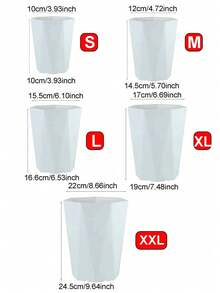 1pc Resin Planter, High-Quality Plastic Large Diameter Planter For Living Room, Yard, Thick Plastic Flower Pot For Potted Plants, Home Use