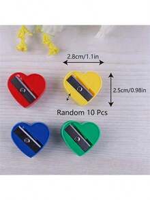 10块橡皮擦+4个卷笔刀，柔软洁净橡皮擦，学生专用卷笔刀，学习用品 - 彩色 - 查看 5