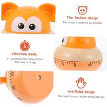 PRETYZOOM 2 Piezas Temporizador de Cocina Reloj de niños recordatorio de de cocción temporizadores eléctricos Egg Timer mecánico Dispositivo Abdominales - comosemuestra1x2piezas - Ver 5