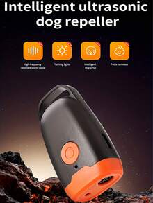 Ultrasonic Dog Repeller | Multiple Modes + LED Flashing | 200M Remote Anti-Barking | Type-C Charging 30-Day Battery Life | Portable Anti-Barking Training Device