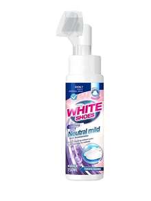 منظف الأحذية، رغوة منظف الحذاء لإزالة البقع والغبار، تبييض الأحذية، منظف رغوي للشطف، مناسب للأحذية البيضاء والجلدية والأحذية والأحذية القماشية، معجون تنظيف وتطهير متعدد الاستخدامات، معجون تنظيف متعدد الاستخدامات، معجون تطهير صلب لوازم الأحذية - مشاهدة 7