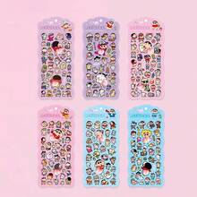 1 Set/1 Sheet Japanese Cartoon Anime Character Cartoon Fart Peach Pinch Sticker Creative 3D Relief Hand Account Decoration Sticker Decompression Reward Sticker, Cute And Beautiful, A Gift For Friends, Creating A Sense Of Surprise, Good-Looking And Affordable, New Year's Gift, Valentine's Day Gift, Easter Gift(Stochastic Style)