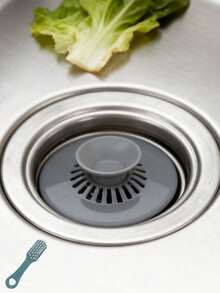 2-In-1 Universal Kitchen Sink Drain Stopper, Bathtub Drain Plug, Sink Stopper Bathtub Stopper, Bathroom Shower Drain Stopper, Silicone Bathtub Drain Stopper With Premium Silicone Filter, Anti-Clogging, Pop-Up, Hair Catcher For Shower, Bathtub And Sink, Suitable For Kitchen, Bathroom, Laundry Room, Sink, Bathtub, Washbasin - Multicolor - View 11