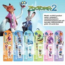 2pcs/Set New Zootopia Cute Cartoon Stationery Pencil Case Set (Random) - Multicolor - View 5