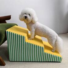 BingoPaw 3/4/5 Steps Dog Ramp Steps For Bed Sofa Car Pet Stairs For Puppies & Senior Pets - Grey - View 5