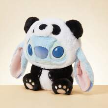Miniso 史迪奇系列熊猫角色扮演中号毛绒玩偶：柔软亲肤材质，精致爪印装饰，桌面摆件及礼品玩偶（1个） - 彩色 - 查看 2