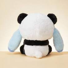 Miniso 史迪奇系列熊猫角色扮演中号毛绒玩偶：柔软亲肤材质，精致爪印装饰，桌面摆件及礼品玩偶（1个） - 彩色 - 查看 5