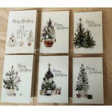 ¡Feliz Navidad! Una tarjeta de Navidad llena del espíritu navideño, que incluye una tarjeta de felicitación de Navidad y Año Nuevo dentro de un sobre - la manera perfecta de expresar los sentimientos de las fiestas, el Año Nuevo y la gratitud. - Tarjeta de Navidad - Ver 4