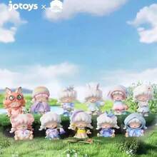 Miniso YOMO Castle In The Wind Series Blind Box,Detailed Mold,Expressive Style,Collector Item,Desk Display,Art Toy - A Whole Set (10 Pieces) - View 1