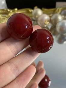 1 par o set de 5 colores de pendientes de perla minimalistas, artísticos y elegantes para mujeres, adecuados para fiestas de Año Nuevo, cenas formales, uso diario, bodas y otras ocasiones - Multicolor - Ver 3