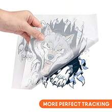 Transfer Paper - Siyah beyaz çizim - Görünüm 4