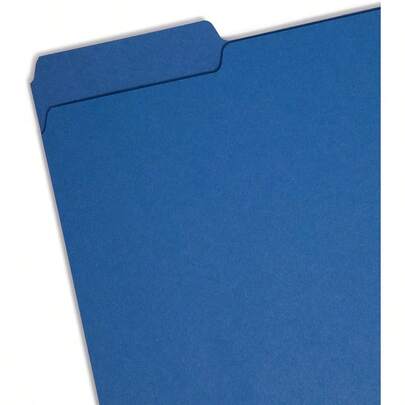 SUIOO Smead Carpeta de archivo interior Negro Carta