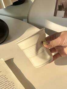 1个多巴胺色系咖啡杯，高品质陶瓷水杯，早餐杯，牛奶杯，家用/办公茶杯 - 彩色 - 查看 14