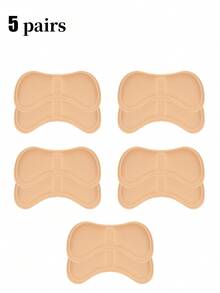 10片装女士4D防摩擦鞋跟垫，柔软舒适，可调节半码，适用于高跟鞋、运动鞋、休闲鞋，送朋友的好礼物 - 彩色 - 查看 11