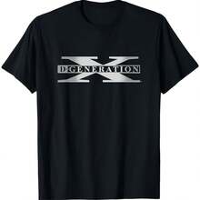 Camiseta X For And Wo de la generación D - Negro - Ver 1