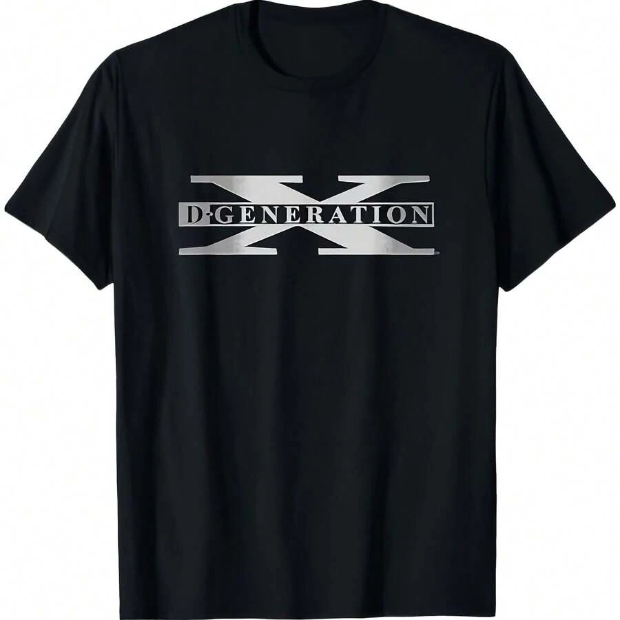 Camiseta X For And Wo de la generación D - Negro - Ver 1