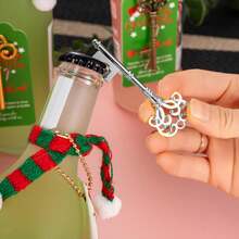 This Vintage Bottle Opener Is Shaped Like A Crown Key, Making It A Unique And Charming Addition To Your Bar Or Kitchen. Ideal As A Small Wedding Party Gift Or A Fun Kitchen Gadget. - 銀色 - 查看 5