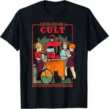 Blackcraft Cult Games Occult Witchcraft Satan Pentagram T-Shirt.JpgLeisure - Black - View 1