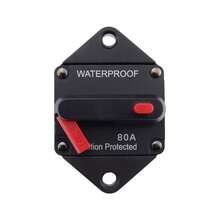 20-200A Circuit Breaker, 12V-48V DC Fuse Inverter With Manual Reset Button, Suitable For Automotive, Truck, RV, Boat, Panel Mount - Fuse Switch - View 15