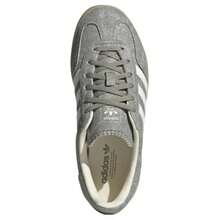 Adidas Originals Gazelle Indoor Beige Better Scarlet Casual Sneakers Women's JS1402 | Retro Heritage Style, Timeless Silhouette - 灰色 - 查看 3
