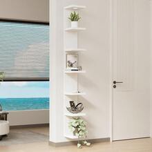 Versatile 7 Tier Wall Shelf Unit,White Lack Wall Shelf - 白色 - 查看 2