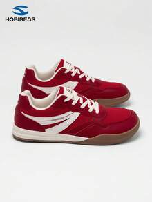 HOBIBEAR 1 Pair Unisex Comfortable Breathable Mesh Barefoot Shoes, Women's Special Wide Width, Rubber Non-Slip Outsole, Zero Drop Training Hiking Shoes - Red - View 2