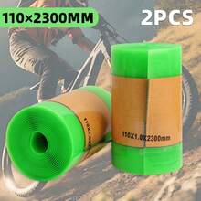 2pcs Self-Adhesive Bicycle Tire Liner, Anti-Puncture Protective Strip For Bicycle Tires, Easy To Install