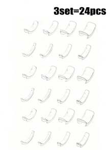 Resin Ring Adjuster, Invisible Ring Sizer Pad, Suitable For Loose Rings, Fits All Finger Sizes. Invisible Ring Sizer Adjuster, Suitable For Loose Rings - Multiple Finger Sizes Available, Comfortable And Protective. Adjustable Clear Tightener, Sizer Adjustment Tool, Jewelry Protector, Suitable For Loose Rings. Ring Adjuster Fits Any Ring, Multiple Sizes Available. Women's Ring Adjuster. - Multicolor - View 15