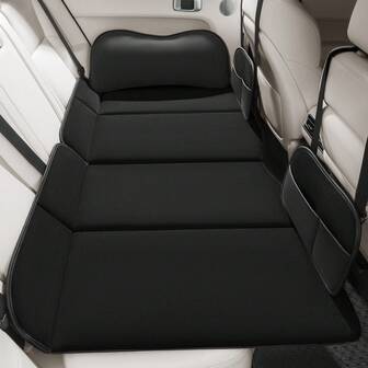 Car Rear Seat Folding Hard Board Bed, High Density Coconut Fiber Non-Inflatable Design, Lumbar Support Travel Accessory