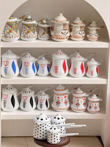 三件套花卉图案咖啡具，适合在家、厨房、露营和雪地探险时冲泡咖啡和阿拉伯风格饮品。便携式咖啡具，是馈赠亲朋好友的绝佳礼物。