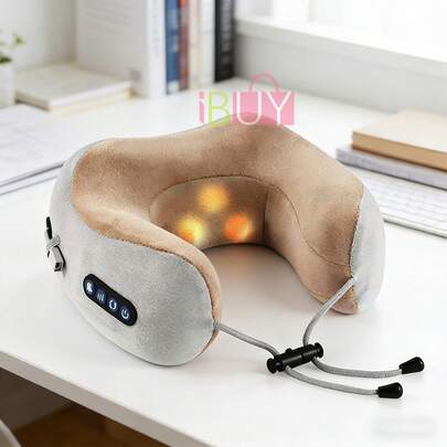 Masajeador De Cuello, Almohada De Masaje PortáTil, Almohada De Masaje De Amasamiento Profundo En Forma De U, Dispositivo EléCtrico De Masaje Vibratorio De Los MúSculos Trapezoides, Masajeador De Hombros Y Cuello, Masajeador Inteligente, Masajeador De Temperatura Variable, Livia El Dolor De Cuello, 4 Modos De Masaje, Masajeador De Hombros Y Cuello, Dispositivo EléCtrico De Masaje Vibratorio De Los MúSculos Trapezoides, Cintura Y Cuello Masajeador AutomáTico De Cuello, Espalda Y Hombros Con Amasado Para MúSculos Del Trapecio Y Cervicales, CalefaccióN Por Infrarrojos Recargable, Herramienta Relajante, ArtíCulo Para El Hogar, FáCil De Usar, Amasamiento Inteligente, Con Modos De Calentamiento Y Rodamiento, Adecuado Para Viajes, Hogar, Trabajo Y Escuela, Regalo Para Padres Con VibracióN, Masajeador De Cuello Y Hombros Con Amasado