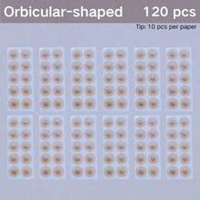 360/240/120/80pcs Refill Round Nose Strips, Suitable For Sports And Daily Use, Designed To Increase Oxygen, Reduce Snoring, And Improve Sleep Quality. Nose Dilators/Magnetic Nose Strips Are Sweat-Proof And Battery-Free - 彩色 - 查看 19