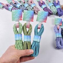 4mm Handmade Polyester Core Multicolor Rope, 5m, Suitable For Beading, Tassel Crafting And DIY Projects - Multicolor - View 9