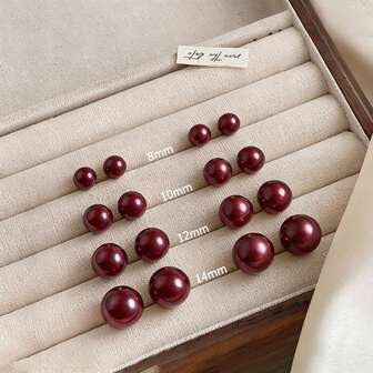 أقراط من الفضة الإسترليني عيار 925 مرصعة باللؤلؤ، خفيفة الوزن فاخرة، مناسبة للارتداء اليومي والمتعدد الاستخدامات، موديل جديد لعام 2026