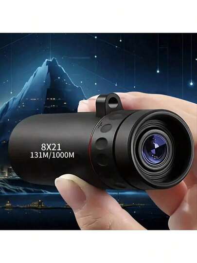 2025新款迷你望远镜，1个装，适合太空爱好者收藏，肉眼清晰观测，探索新奇观——生日礼物、复活节礼物、万圣节礼物。完美礼物之选。