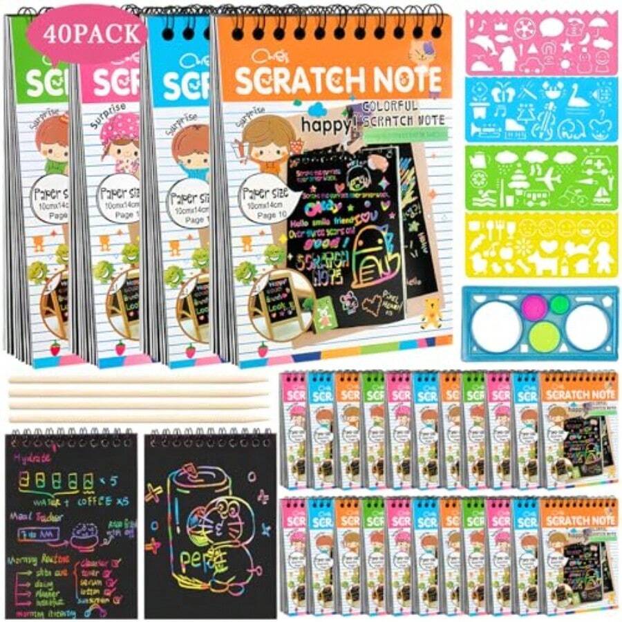 Scratch Paper - 멀티컬러 - 보기 1