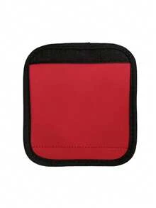 Customized Name Luggage Handle Wrap, Personalized Text Luggage Handle Cover, Customized Stroller Identifier, Customizable Luggage Cover, 14x15cm, Orange/Red/Blue/Yellow/Rose Red/Black/Green, Luggage Cover, Mother's Day Gift, Easter Gift, Valentine's Day Gift, Birthday Gift, Multi-Purpose, Large Capacity, Multi-Functional, Suitable For Outdoor/Picnic/Travel/Hiking/Sports Field/Exercise/Mountaineering, Business/Commuting/Work/Office, Exquisite Romantic, Bags, Customized Luggage Strap - Multicolor - View 7