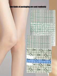 10pcs Invisible Lift & Slim Leg Patches - Plastic Material, Odorless, Waterproof & Comfortable, Suitable For Daily Wear - Waterproof Odorless Leg Shaping & Tightening Patches, Create A Slender Figure