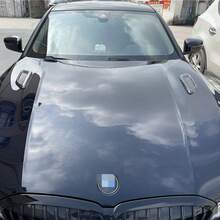 Universal Car Decorative Fake Air Intake Sticker, Creative Engine Air Intake Modification Accessory, Glossy Black Carbon Fiber Universal Air Intake Sticker, Car Hood Modification, Ideal Car Accessory, Essential Car Supplies, Creative Car Decoration