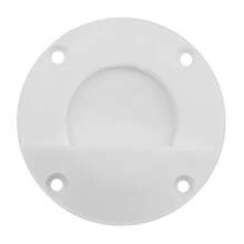 Universal Boat Deck Drain Valve - Replacement White Nylon Screw Plug For Yacht And Boat Transom Drain Outlet