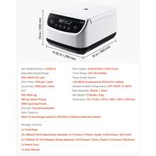 Centrifuge Machine, 100-1900xg RCF Electric Laboratory Centrifuge Machine With 1 Rotor For 2/5/10/15ml Tube Capacity, Low Speed 500-4000rpm With Timer, Widely Used In Various Experiments - 15ml - 查看 7