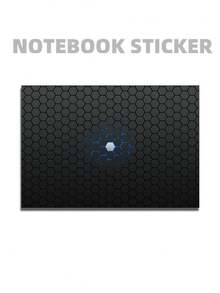 2 piezas de pegatinas protectoras resistentes a los arañazos con diseño impreso para portátiles de 15.6-16 pulgadas, compatibles con HP, Apple, Asus, Compaq - Multicolor - Ver 10
