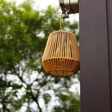 Solar Lantern, Solar Light, Warm Light Outdoor Hanging Solar Woven Lamp, Suitable For Garden, Patio, Porch, Trees, Lawn, Pathway