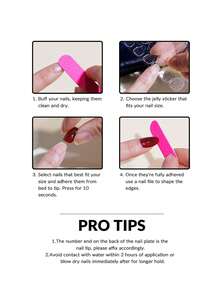 24pcs Short Oval Solid Green Glossy Reusable Press-On Fake Nails With Tool Kit