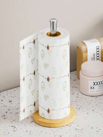 Soporte independiente para toallas de papel y dispensador de rollos de cocina, de acero inoxidable de alta resistencia para encimera, escritorio, baño, oficina, uso en múltiples escenarios, organizador de almacenamiento de rollos de papel fácil de usar