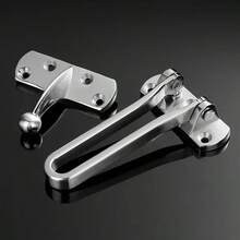 1PC Solid Thickened Door Security Lock Swing Pole Door Lock For Home/Hotel/ Reinforced Door Stop, Anti-Theft Padlock Door Buckle - Multicolor - View 7